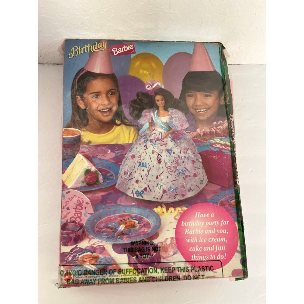 VTG 1994 Prettiest Present of all Barbie Birthday Doll Mattel #13253 NRFB - Picture 9 of 12